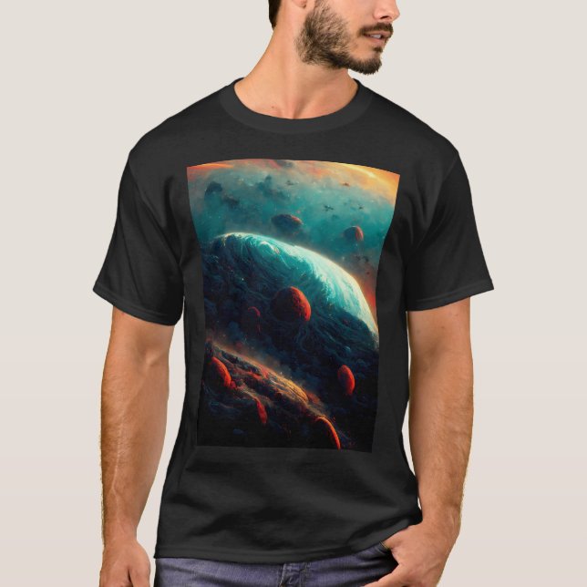 Fractal Horizons T-Shirt (Front)