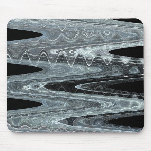 Fractal Ice Mouse Mat (Front)