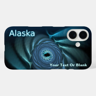 Fractal Ice Whales iPhone 16 Case