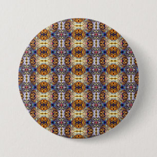 Fractal in Color 7.5 Cm Round Badge