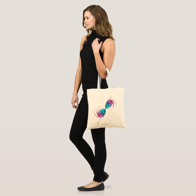 Fractal Infinity Tote Bag (Front (Model))