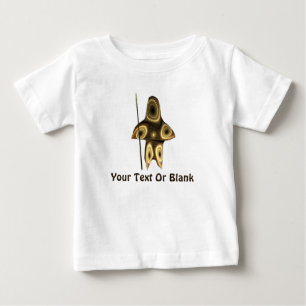Fractal Inuit Hunter Baby T-Shirt