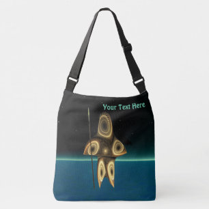 Fractal Inuit Hunter Crossbody Bag