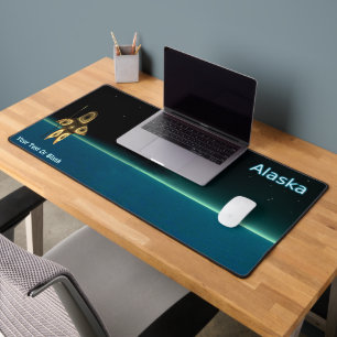Fractal Inuit Hunter Desk Mat