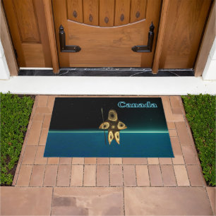 Fractal Inuit Hunter Doormat