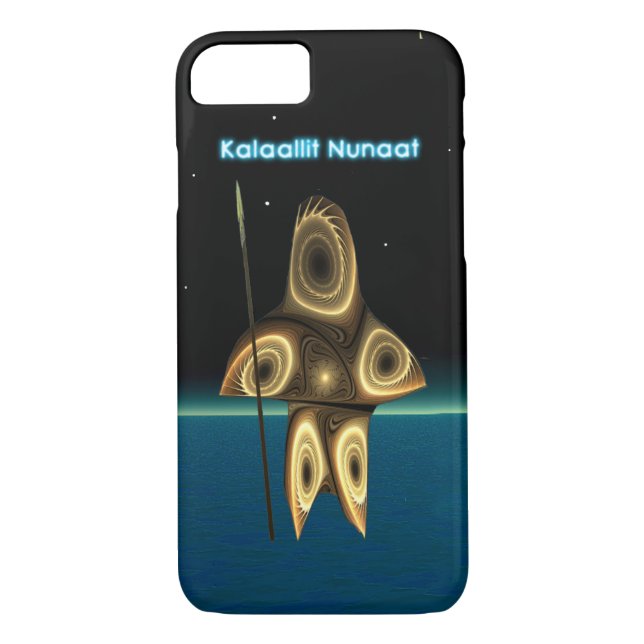 Fractal Inuit Hunter - Greenland Case-Mate iPhone Case (Back)