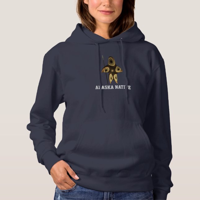 Fractal Inuit Hunter Hoodie (Front)
