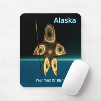 Fractal Inuit Hunter Mouse Mat