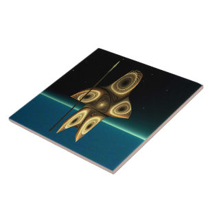 Fractal Inuit Hunter Tile