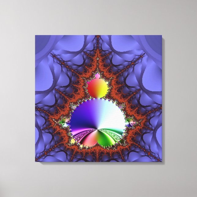 Fractal Journey Canvas Print (Front)