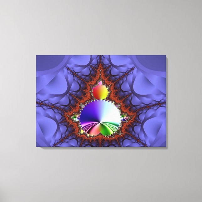 Fractal Journey Canvas Print (Front)