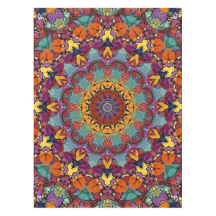 Fractal Kaleidoscope Mandala Pattern-64351 Tablecloth