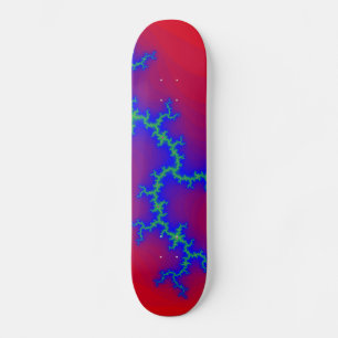 Fractal Lightning: Custom Skateboard