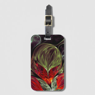 Fractal Luggage Tag