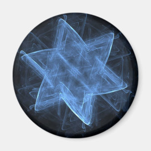 Fractal Magen David Magnet