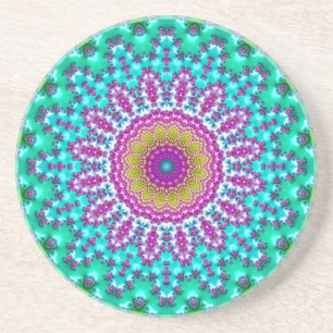 Fractal Mandala 3 Coaster