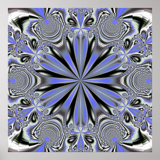 Fractal Mandala 5 Poster (Front)