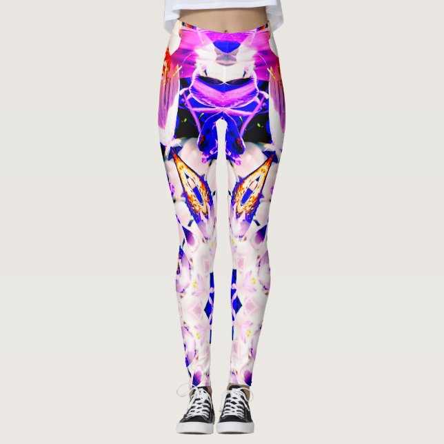 Fractal Mandala Leggings (Front)