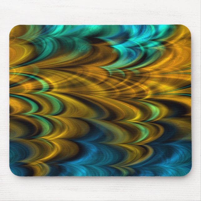 Fractal Marble 4-4 Mouse Mat (Front)