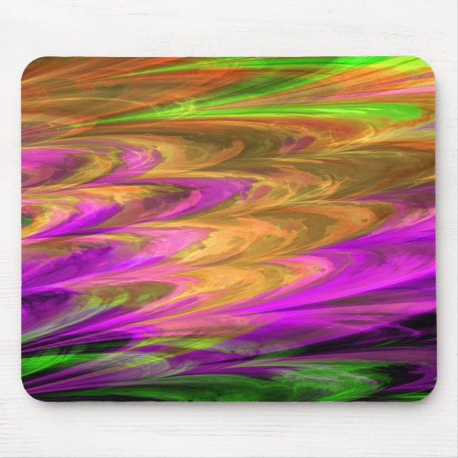 Fractal Marble 4-7 Mouse Mat (Front)