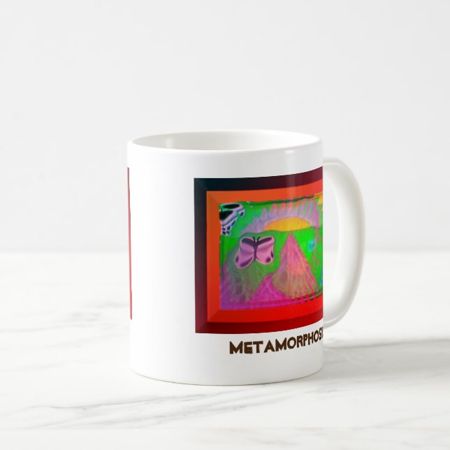 Fractal Metamorphosis Mug (Front Right)
