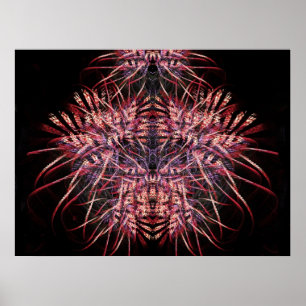 Fractal Moth Print