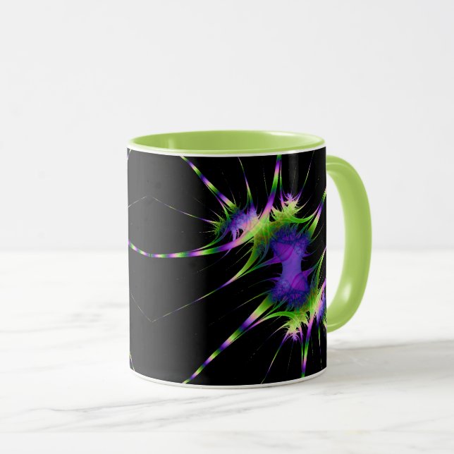 Fractal  mug (Front Right)