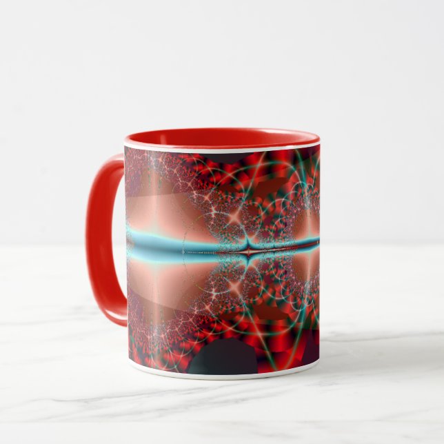 Fractal  mug (Front Left)