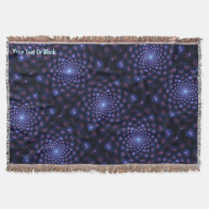 Fractal Multiverse Throw Blanket