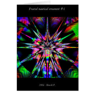 Fractal nautical ornament #4