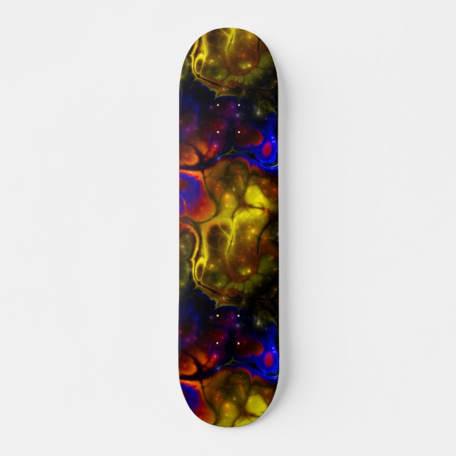 Fractal Nebula 2-2  Skateboard (Front)