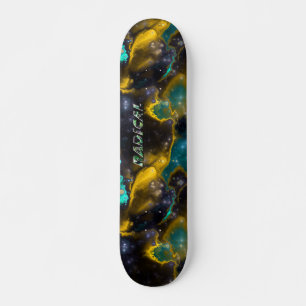 Fractal Nebula 4 Skateboard