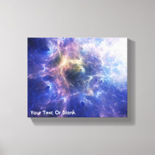 Fractal Nebula Canvas Print