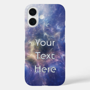Fractal Nebula iPhone 16 Case
