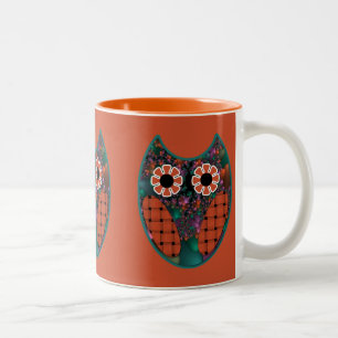 Fractal Owl Mug