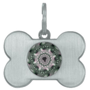 Fractal Pet Name Tag
