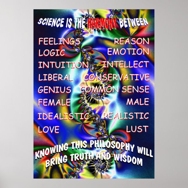 Fractal Philosophy Poster (Front)