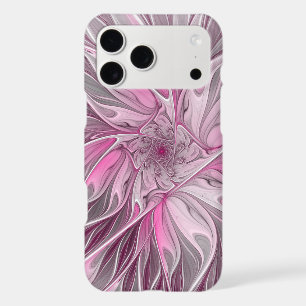 Fractal Pink Flower Dream, Floral Fantasy Pattern