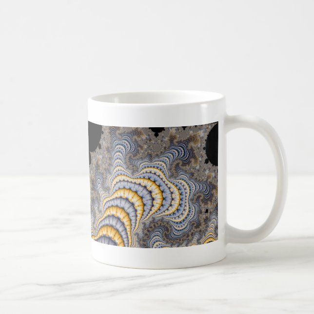 Fractal Plates - Fractal Coffee Mug (Right)