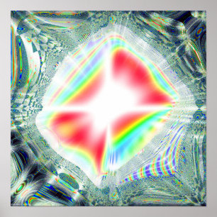 Fractal Prisma Poster