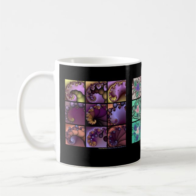 Fractal Quilt Mug 289 (Left)