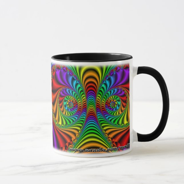 Fractal R~08 Custom Mug (Right)