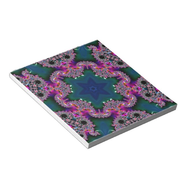 Fractal Radiance  Notepad (Angled)