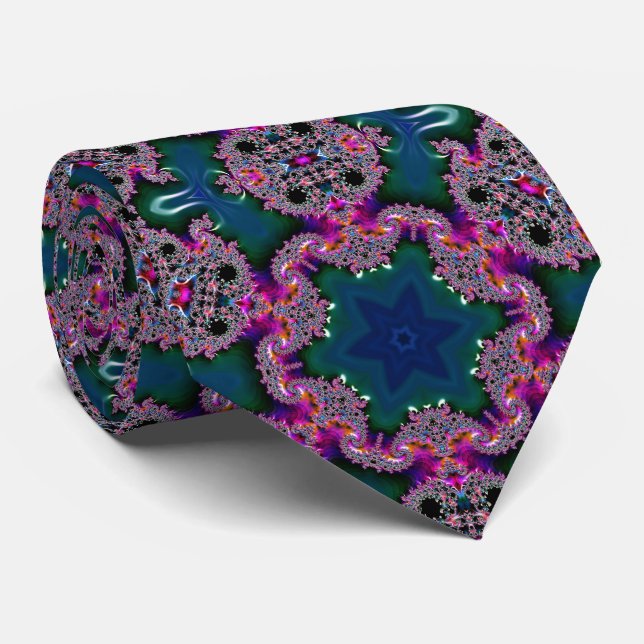 Fractal Radiance Tie (Rolled)