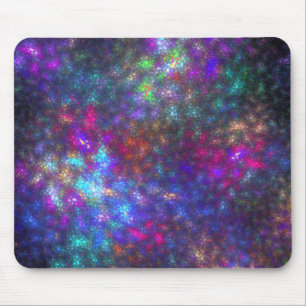 Fractal Rainbow Mouse Mat