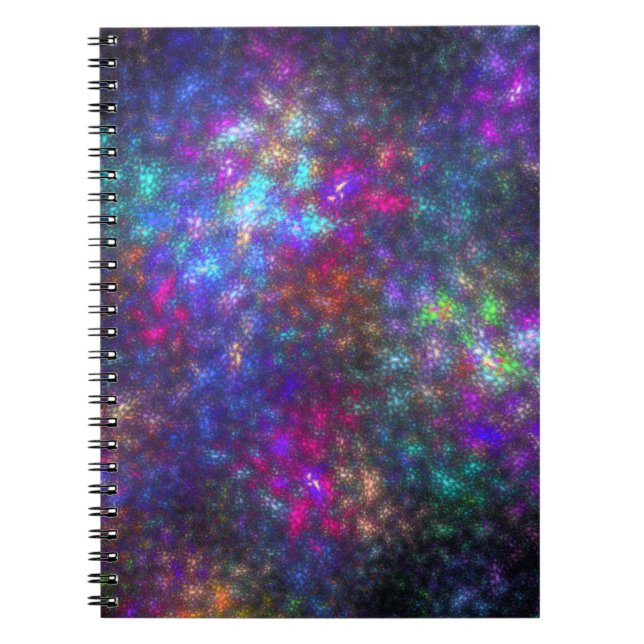 Fractal Rainbow Notebook (Front)