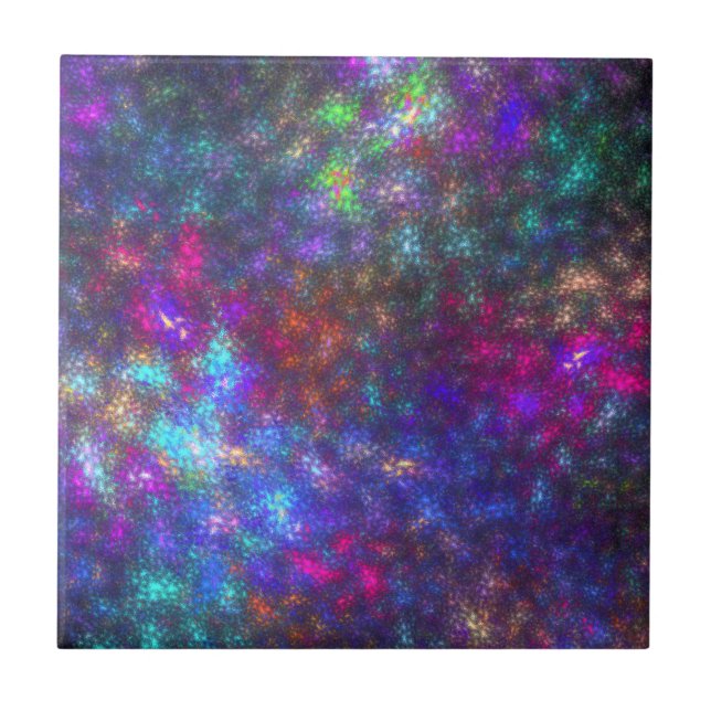 Fractal Rainbow Tile (Front)