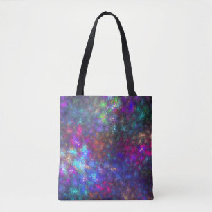 Fractal Rainbow Tote Bag