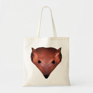 Fractal Red Fox Tote Bag