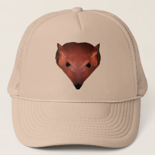 Fractal Red Fox Trucker Hat